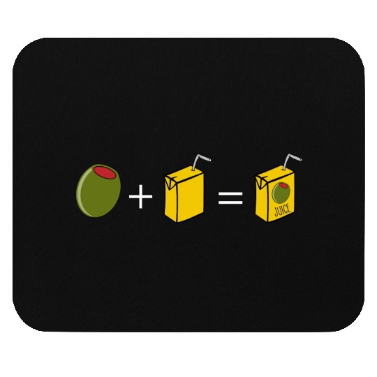 Olive Juice I Love You Mouse Pads
