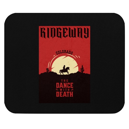 Ridgway Colorado wild west town Mouse Pads