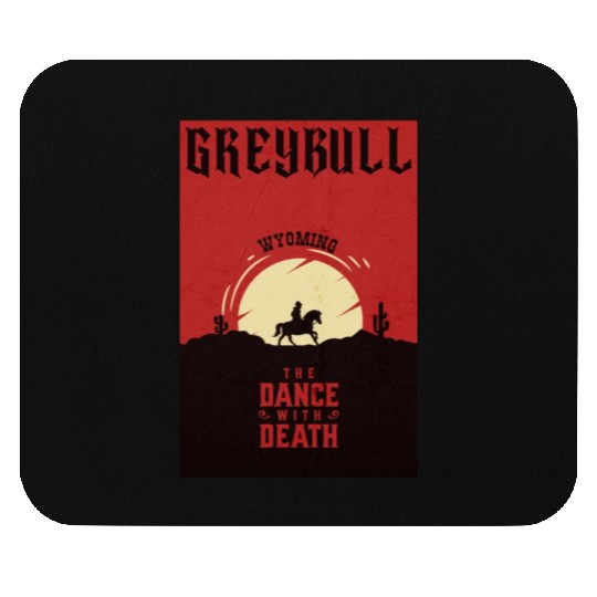Greybull Wyoming wild west town Mouse Pads