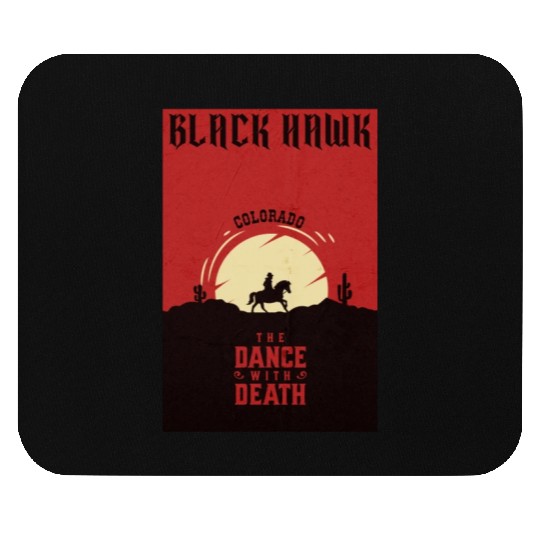 Black Hawk Colorado wild west town Mouse Pads