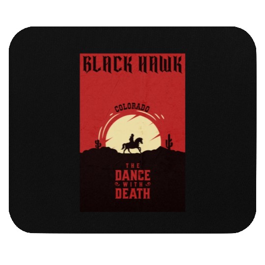 Black Hawk Colorado wild west town Mouse Pads