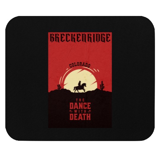 Breckenridge Colorado wild west town Mouse Pads