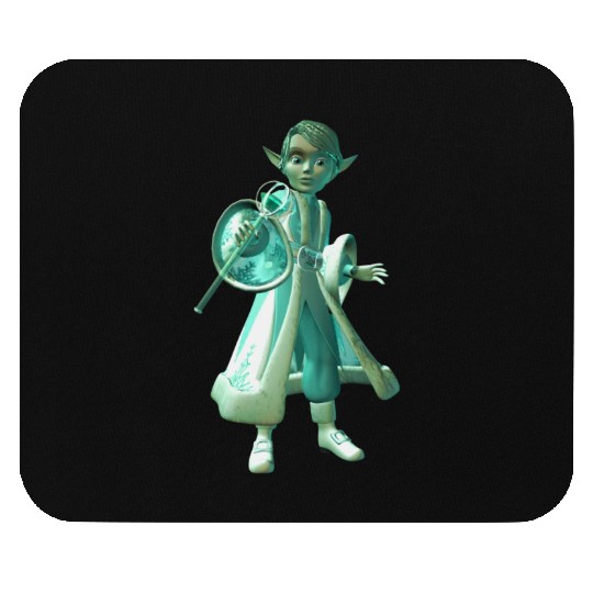 Spring Green Mage Mouse Pads