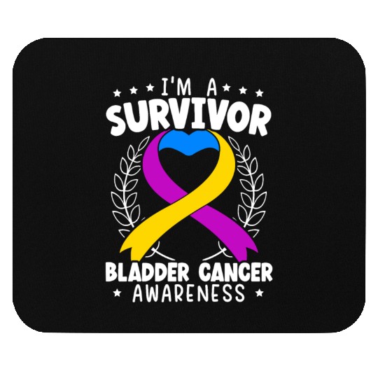 Bladder Cancer Survivor Bladder Cancer Awareness Mouse Pads