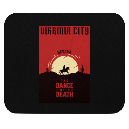 Virginia city Nevada wild west town Mouse Pads