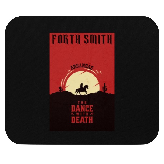 Forth smith Arkansas wild west town Mouse Pads
