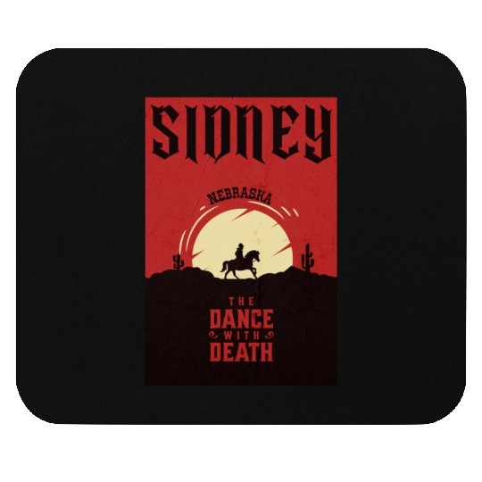 Sidney Nebraska wild west town Mouse Pads