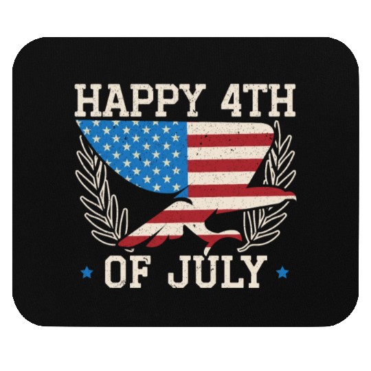 Patriotic America USA Flag 4th Of July America Mouse Pads