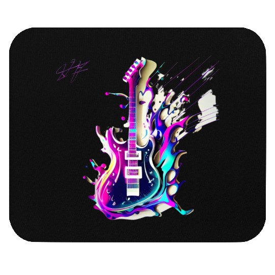 electric guitar Mouse Pads