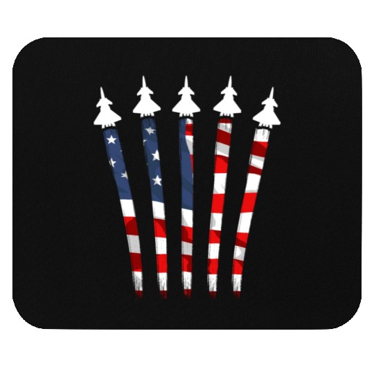 Patriotic America USA Flag 4th Of July American Mouse Pads