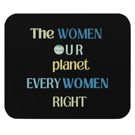 Embrace Equity Happy Women's Day Mouse Pads