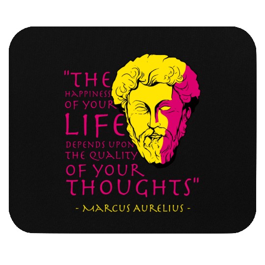 Marcus Aurelius Stoic Philosophy Quote Mouse Pads