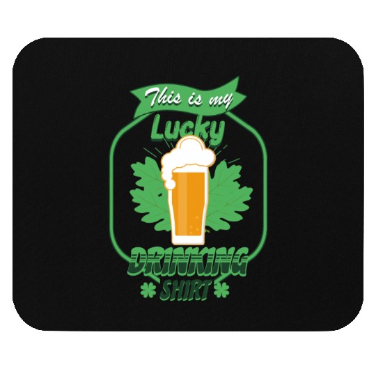 This Is My Lucky Drinking Mouse Pads | Beer