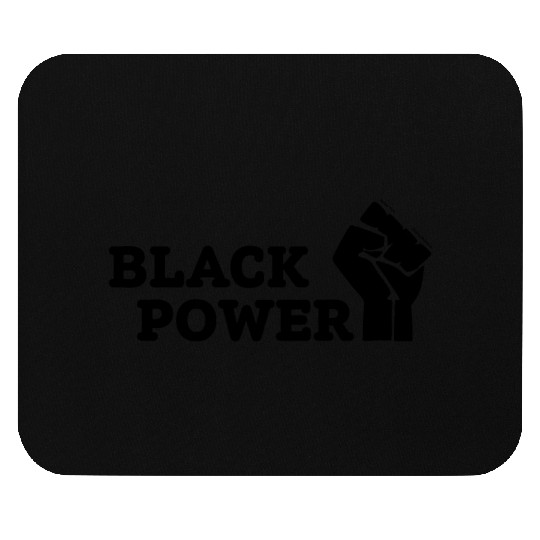 Black Power Mouse Pads