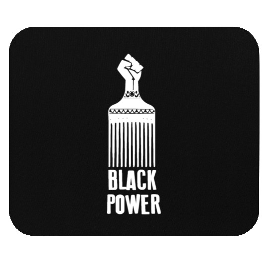 Black Power Mouse Pads