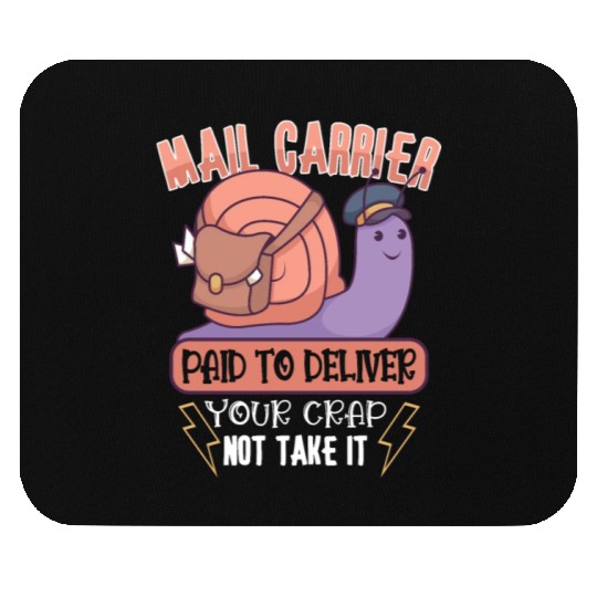 Postal Worker Mail Lady Mail Carrier Postal Mouse Pads