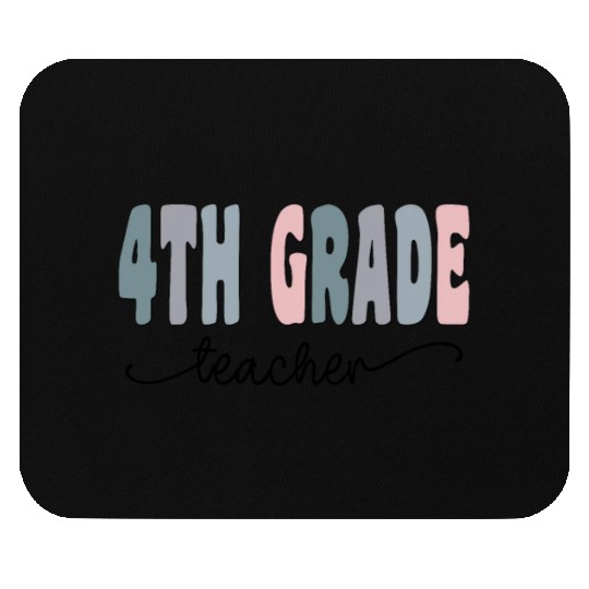 4th Grade Teacher Gift Matching Teacher Squad Mouse Pads