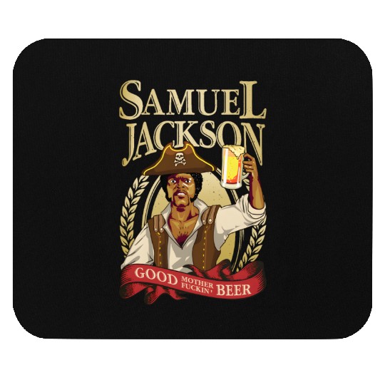 Raise a Glass with Samuel L Jackson Mouse Pads
