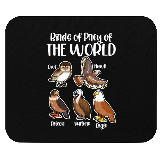 Birds of Prey Of The World Mouse Pads