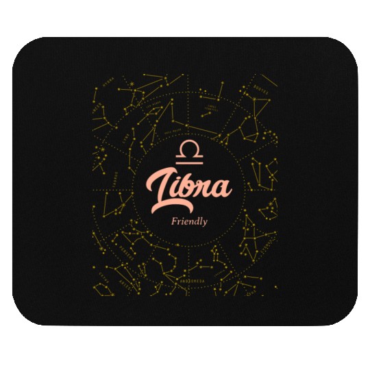 Libra Friendly Astronomy Mouse Pads