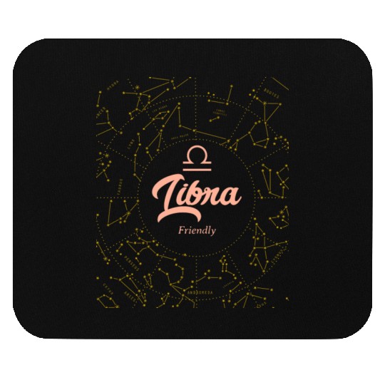 Libra Friendly Astronomy Mouse Pads