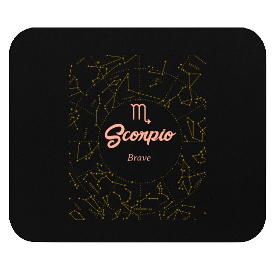 Scorpio Brave Astronomy Mouse Pads