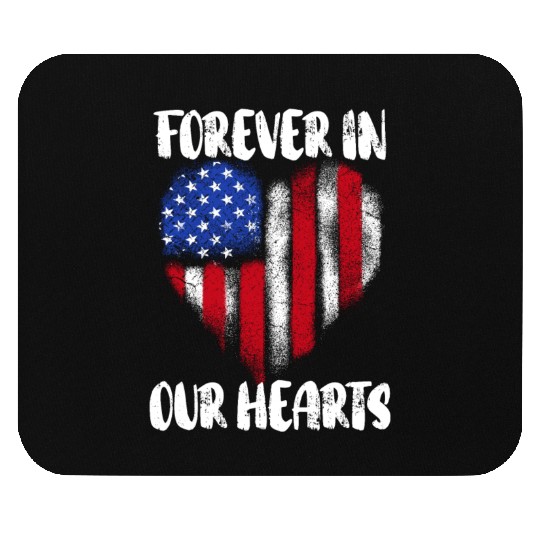 Patriotic Veteran USA Flag American Memorial Day Mouse Pads