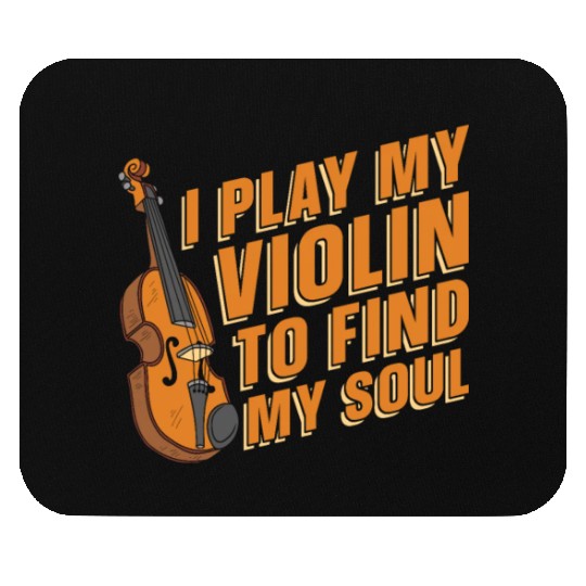 Violin Violinist Humor Mouse Pads