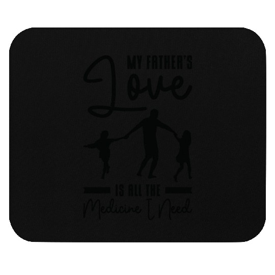 Best Medicine Father Love Grandpa Family Mouse Pads