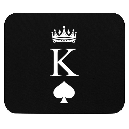 King of Spades - Boyfriend gift for Valentine's Mouse Pads