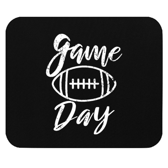 Game Day - Football - Throwback Design - Classic Mouse Pads