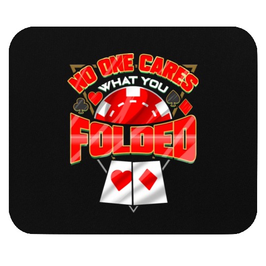 Poker Player Gambling Card Game Addict Gambler Mouse Pads