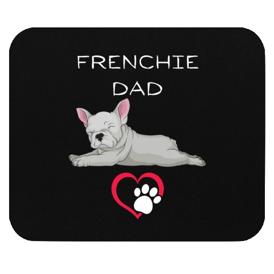 Frenchie Dad Classic Mouse Pads