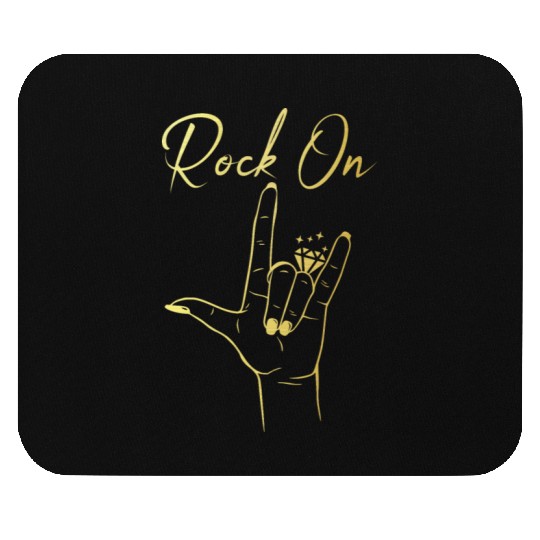 Rock On Bachelorette Party Mouse Pads