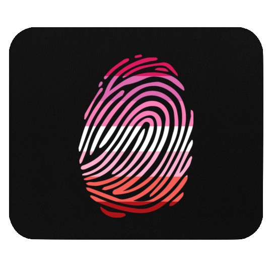 Lesbian Fingerprint Mouse Pads