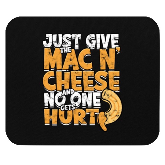 Mac N' Cheese Taster Pasta Food Macaroni Mouse Pads