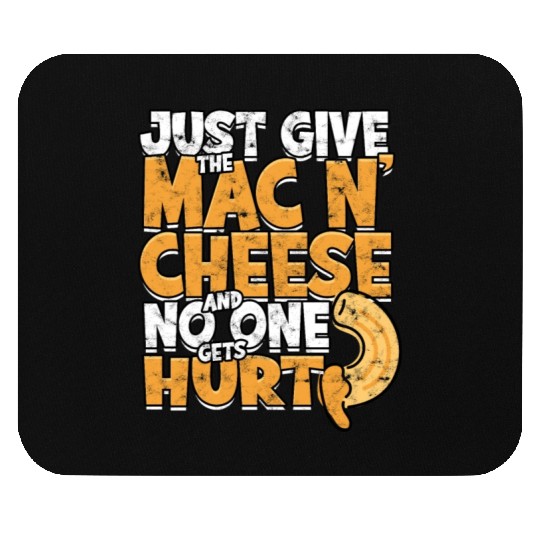 Mac N' Cheese Taster Pasta Food Macaroni Mouse Pads