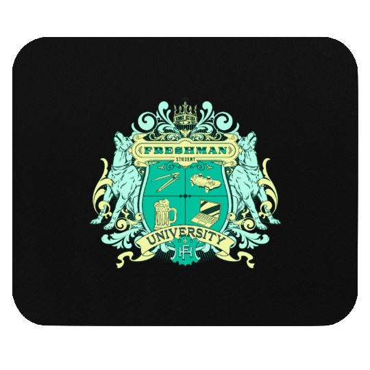 Insignia of University Freshman - Coat of arms Mouse Pads