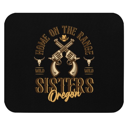 Sisters Oregon wild west town Mouse Pads
