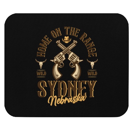 Sidney Nebraska wild west town Mouse Pads