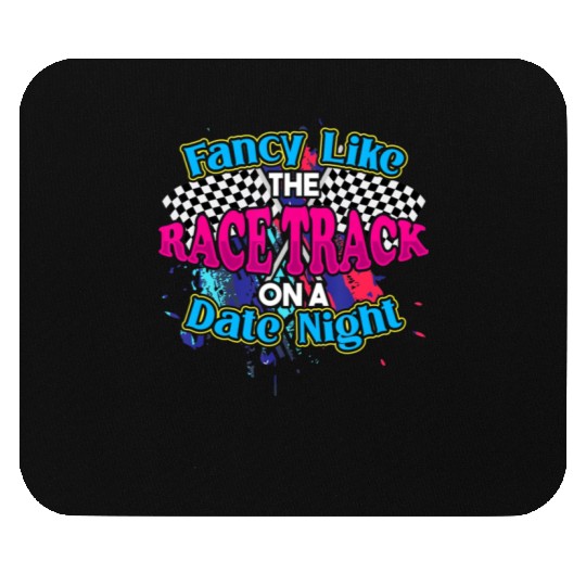 Fancy Like The Race Track On A Date Night Vintage Mouse Pads