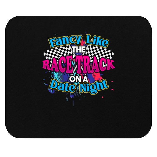 Fancy Like The Race Track On A Date Night Vintage Mouse Pads