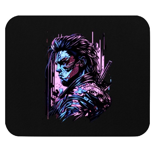 Samurai Warrior Japan Japanese Katana Manga warrio Mouse Pads