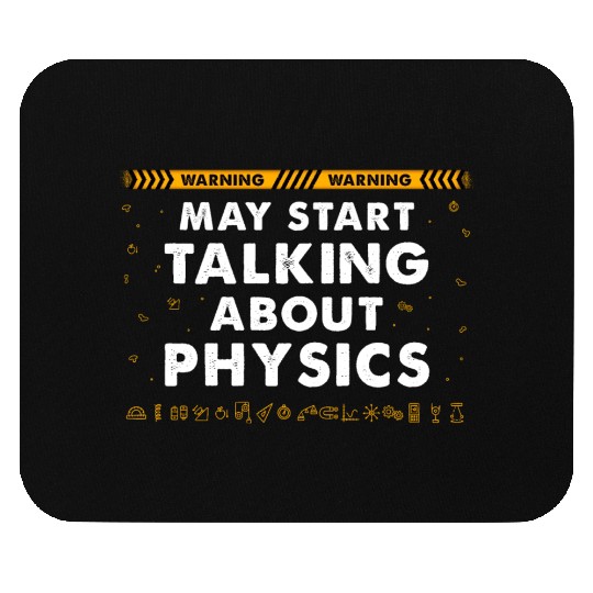 Cute Physics Art For Men Women Physics Teacher Mouse Pads