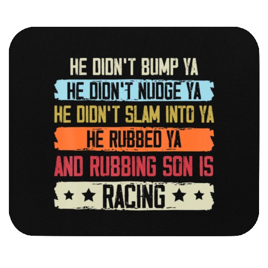 Funny Dirt Track Racing Sprint Car Speedway Racer Mouse Pads