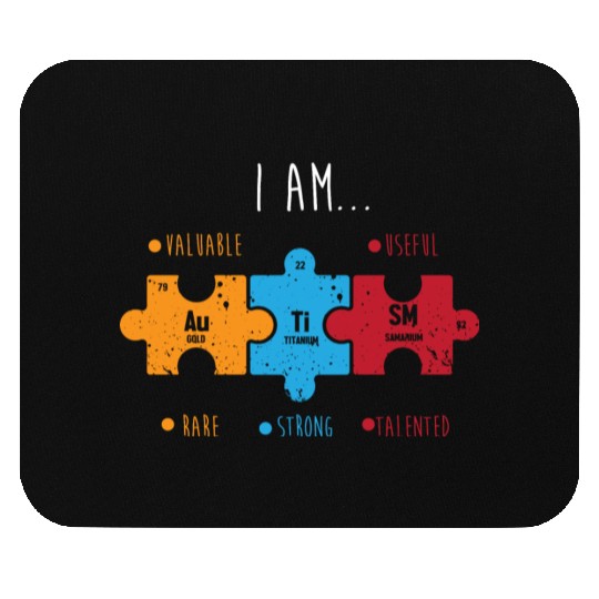 Autism Awareness Autism Periodic Table Mouse Pads
