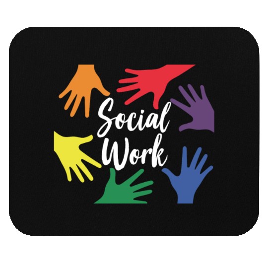 Social Work Worker Graduation Job Mouse Pads