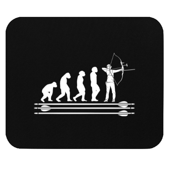Archer Arrow and bow sports Evolution Archery Mouse Pads