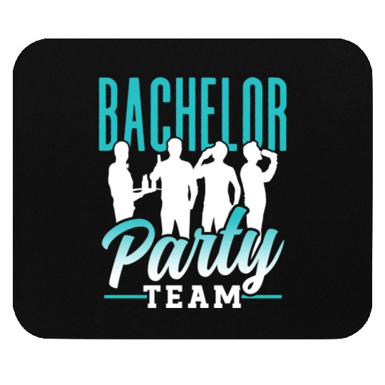 Bachelor Party Team Bride Groom Mouse Pads