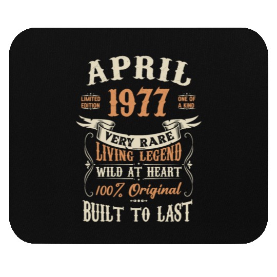 April 1977 Birthday Surprise Mouse Pads